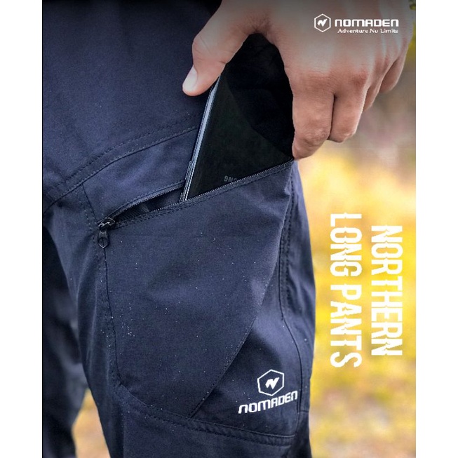 Celana Gunung Celana Outdoor Pria Nomaden Northern Stretch Quickdry