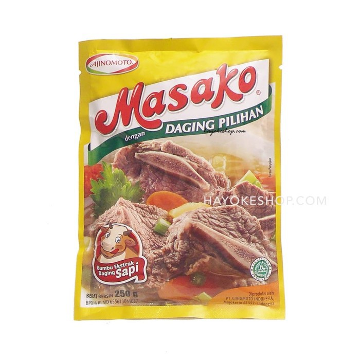 Masako Rasa Sapi 250 Gram Harga Per Pcs