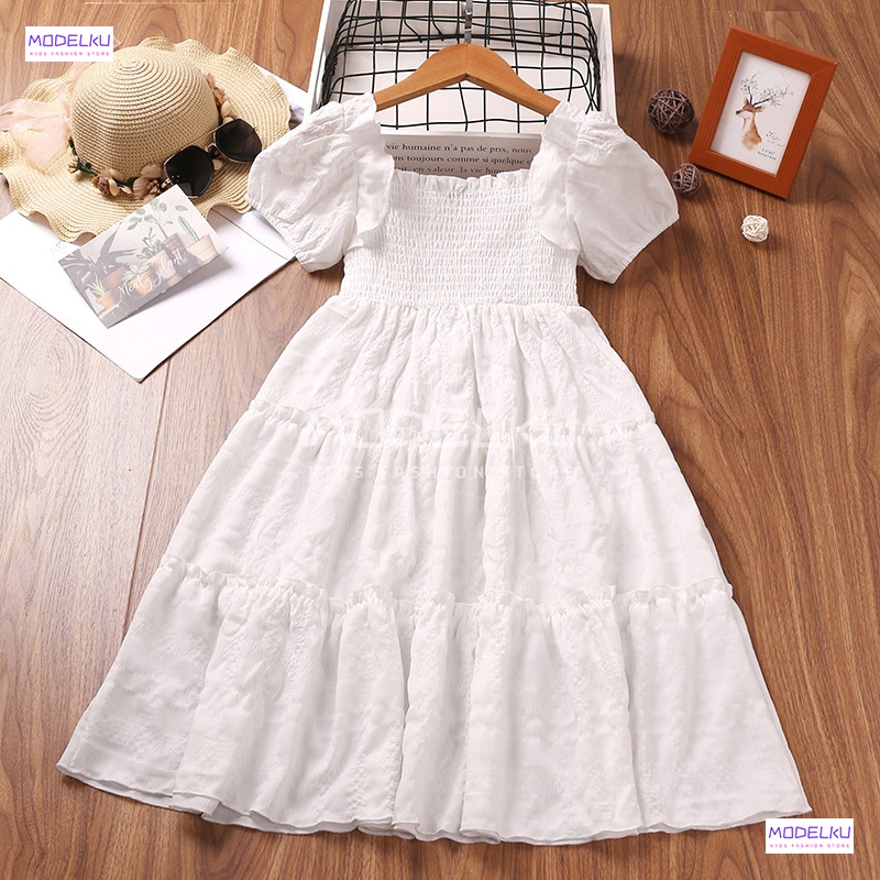 Dress Anak Perempuan Import Korea 5 6 7 8 9 10 Tahun Premium Lucu Murah Meriah Fashion Pakaian Baju 