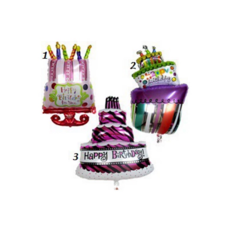 Jual balon cake ulangtahun besar warna pink | Shopee Indonesia