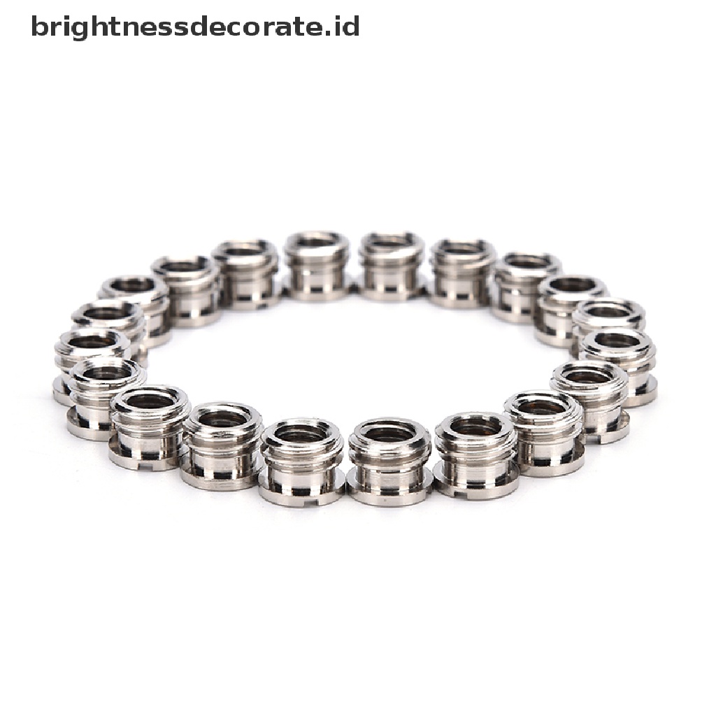 1 Pak (10Pcs) Sr10 3 / 8 &quot;- 16-1 / 4&quot; - 20 &quot;Adapter Konverter Sekrup Bushing