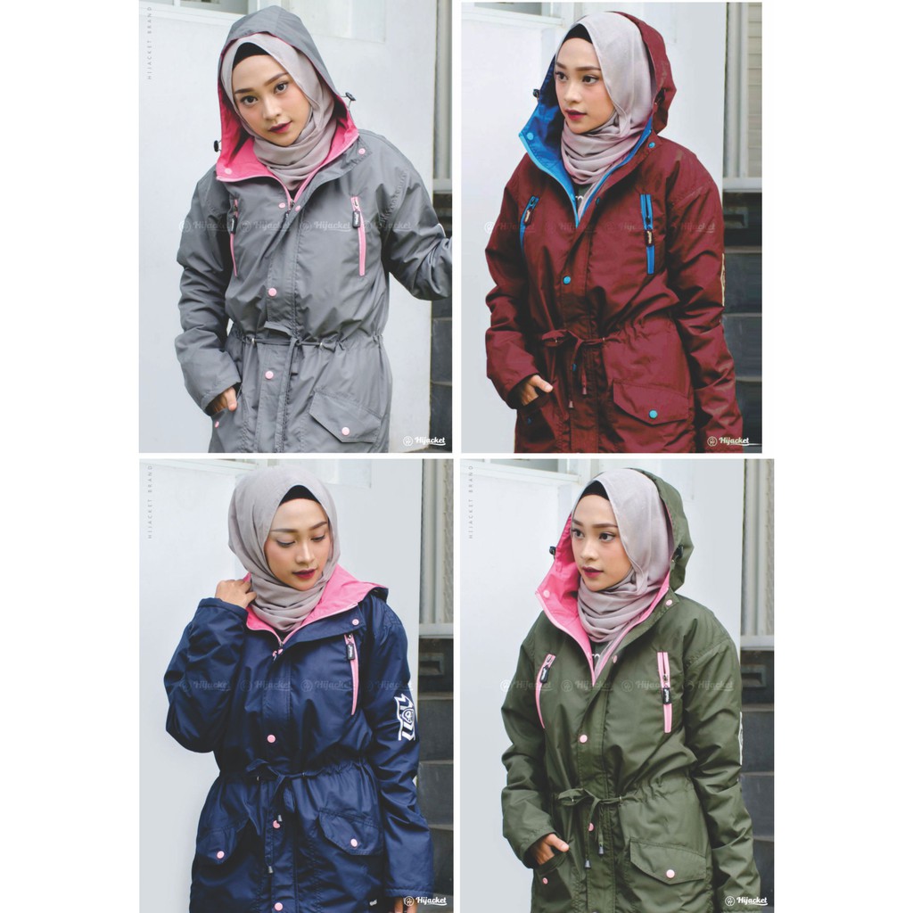 JAKET HIJABERS CEWEK MUSLIMAH HIJACKET MONTIX SERIES 1