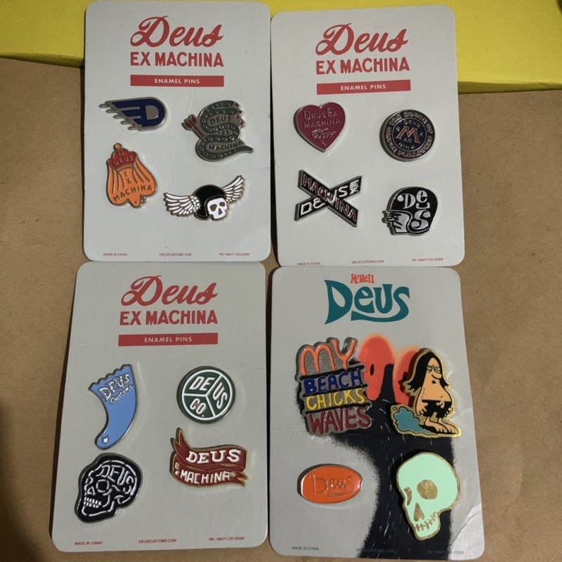 deus ex machina pin 1pack original 100%