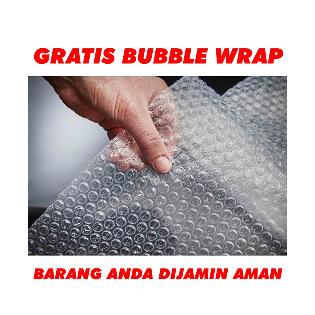 

GRATIS PACKING DENGAN BUBBLE WRAP (BARANG DIJAMIN AMAN)