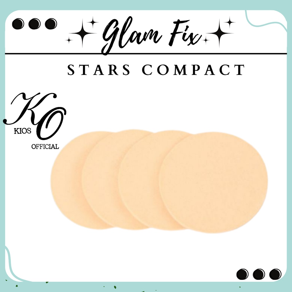 Glam Fix Stars Compact Sponge / Sponge Make Up Glam Fix