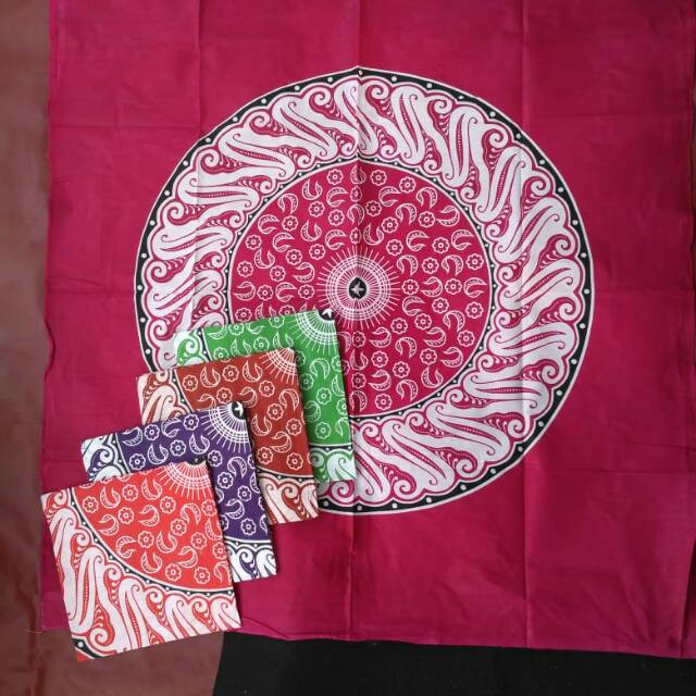 Taplak Meja Tamu Kain Batik