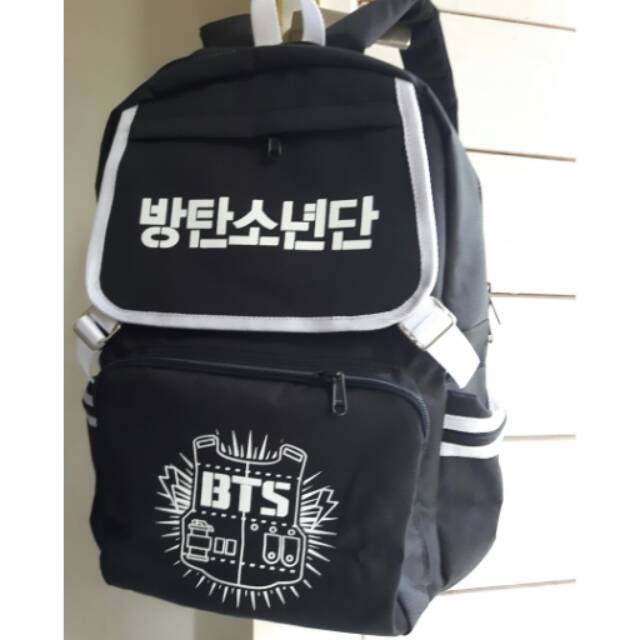 Tas ransel bts kpop bangtan boys backpack korea