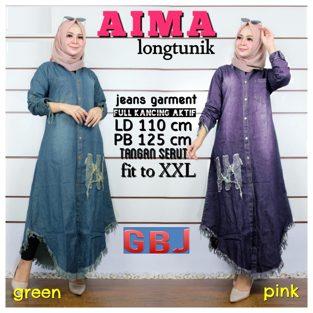 AIMA LONG TUNIK/ VINI TUNIK / TUNIK VINI GBM