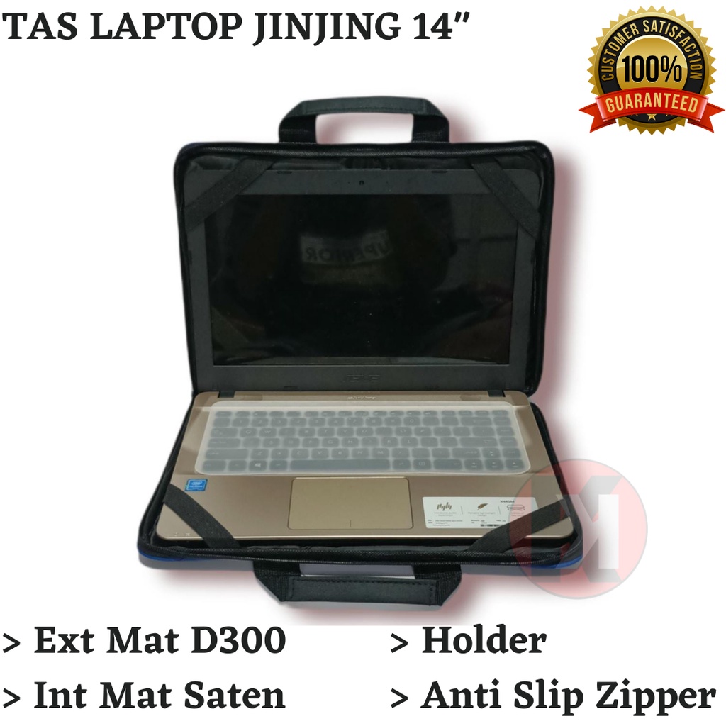Tas Laptop 14 Inch / Laptop Sleeve / case laptop / Tas Laptop Jinjing waterproof - Deoji-P