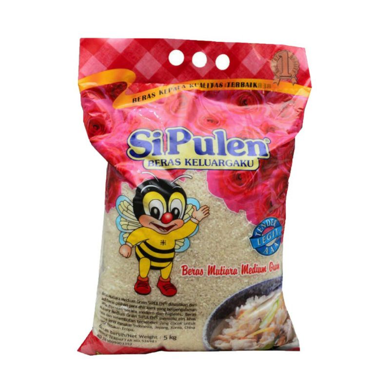 

Si Pulen Mutiara Medium Grain 5 kg.