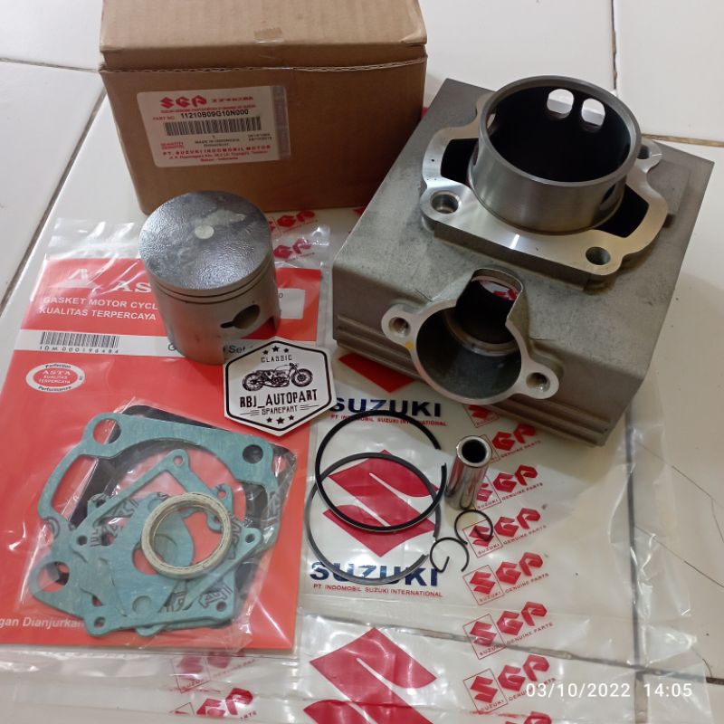 Blok seher Cilynder Free Topset  Satria 2T Satria Hiu Satria Kotak Satria 120 O