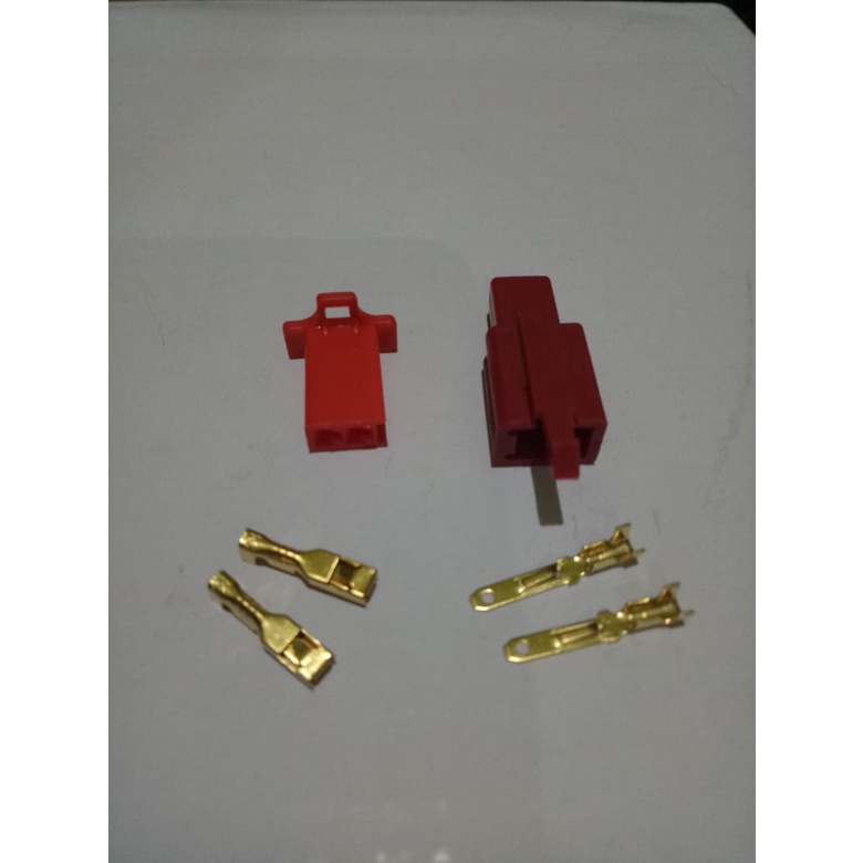 SOCKET 2 PIN SKUN KECIL / SOKET KABEL 2 PIN SKUN KECIL /KONEKTOR KABEL