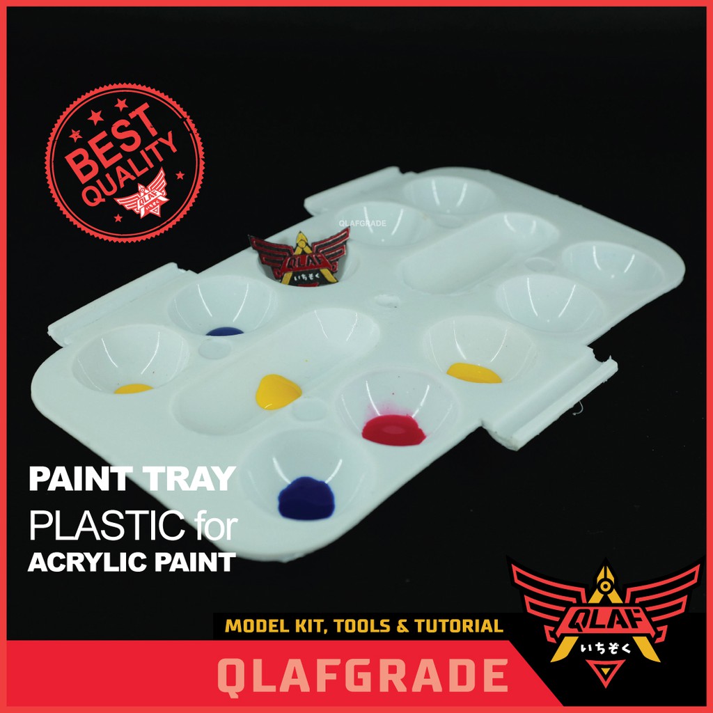 

Paint Tray Plastic Palet Cat Acrylic - Paint Pallete