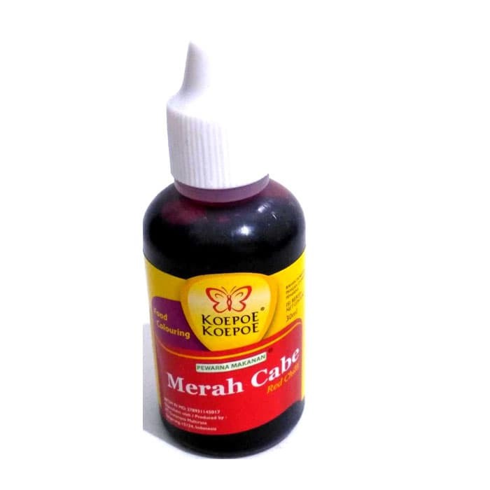 

PW MERAH CABE KUPU-KUPU 30ML