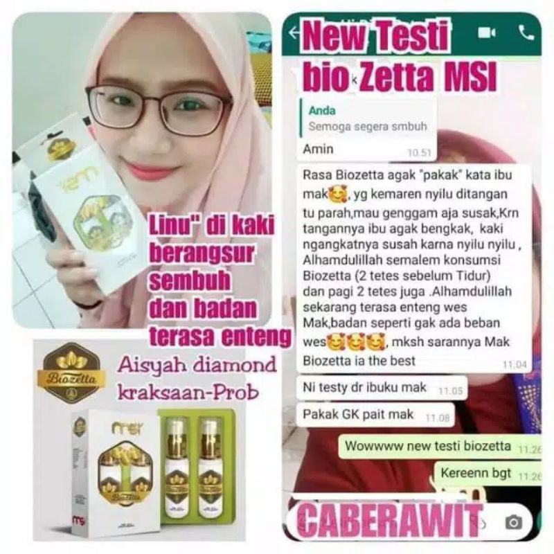 BIOZETTA MSI - 100% PRODUK ORIGINAL BY MEMBER RESMI MSI