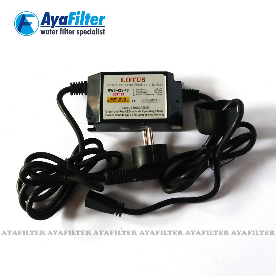 Ballast Ultra Violet UV Import Lotus 10watt - 40watt