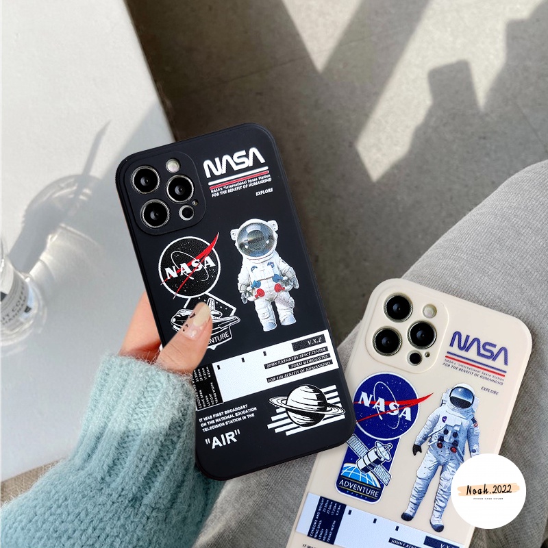 Soft Case Tpu Motif Kartun NASA Untuk Infinix Smart 5 6 Hot 10 Play 11s 11 Hot 9 Play 10T 10S 10 11 Play Note 8