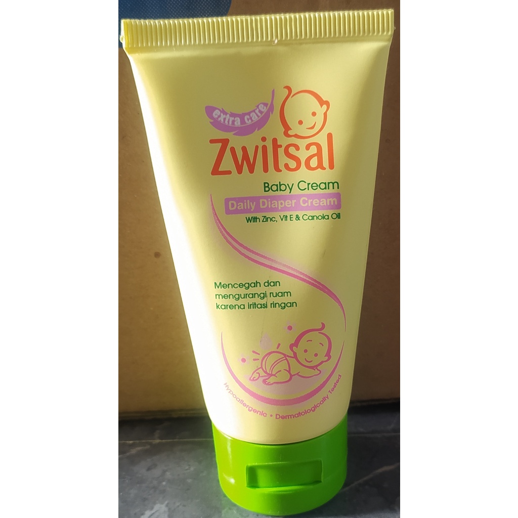 Zwitsal Extra Care Baby Cream With Zinc 50ml, 100ml