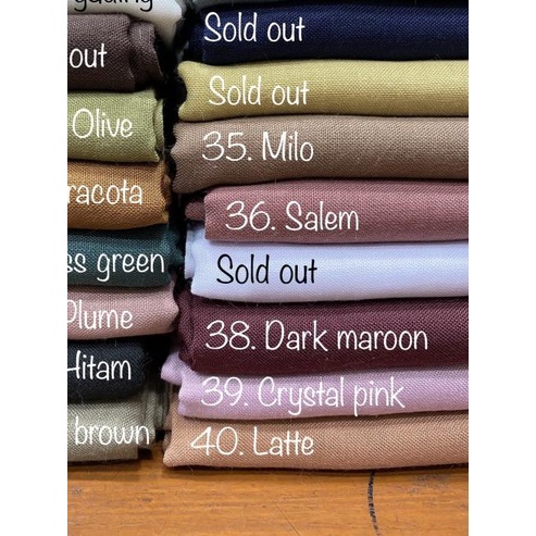 Kerudung Umama Segi Empat Polos Basic Voal Umama Jilbab Hijab