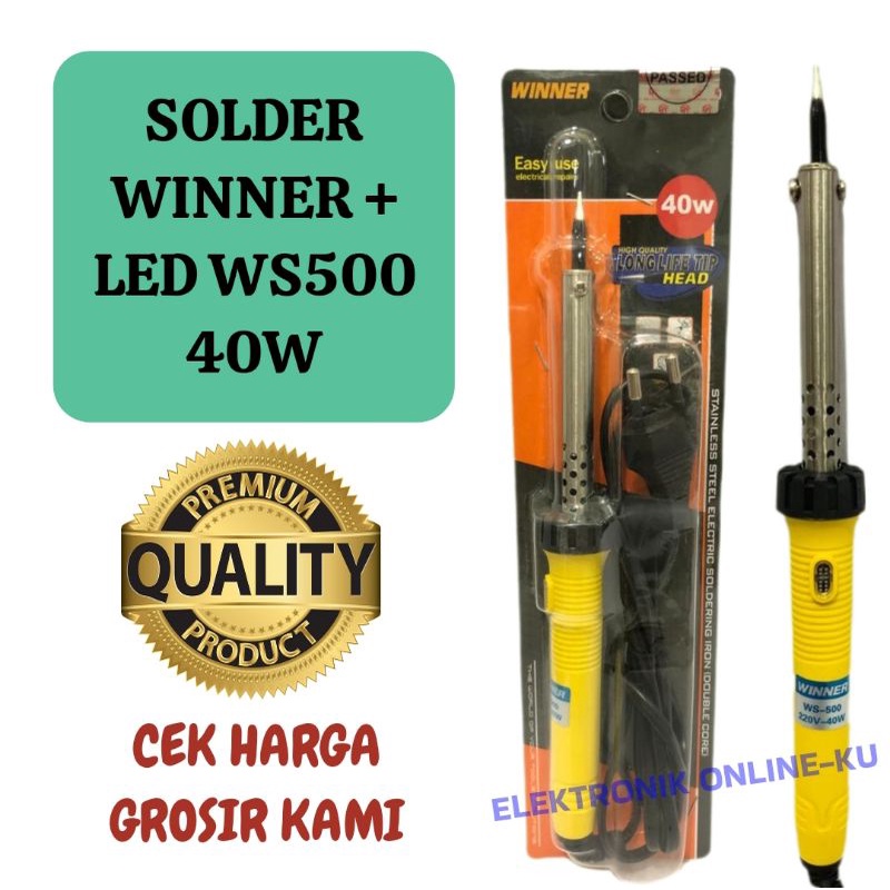 SOLDER WINNER + LED WS-500 40W