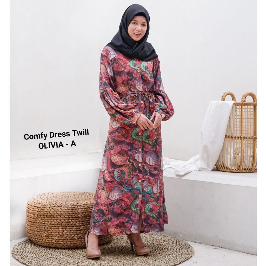 AS Comfy Dress Kudamas Couture KMC Twill Premium Busui