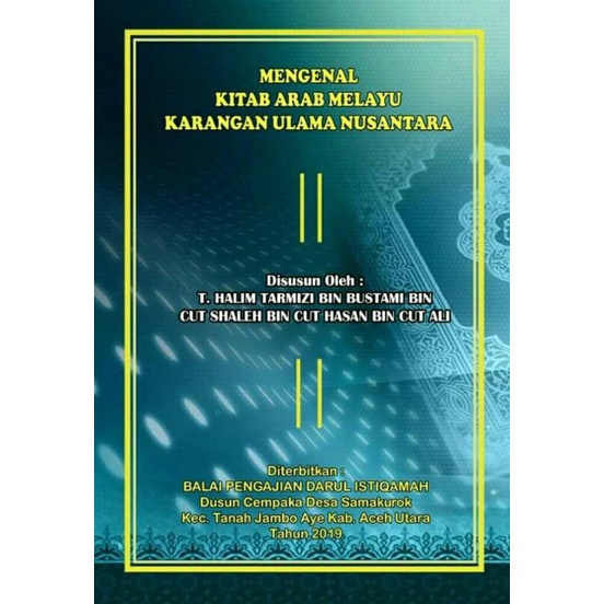 Jual Mengenal Kitab Arab Melayu Shopee Indonesia