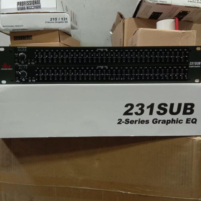 Equalizer DBX 231Sub/ 231 Sub/ 231-Sub Plus Sub