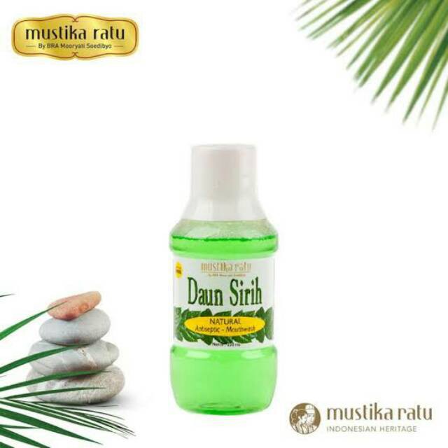 mustika ratu mouthwash daun sirih / kumur mulut