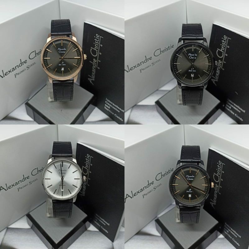 Jam Tangan Wanita Alexandre Christie 1030 AC1030AC 1030 Tali Kulit