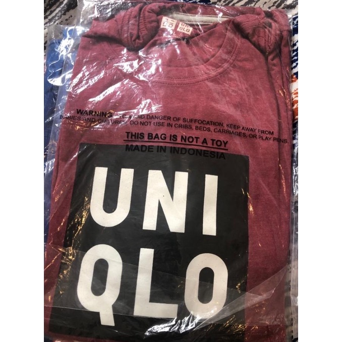 Paket usaha kaos UNIQLO