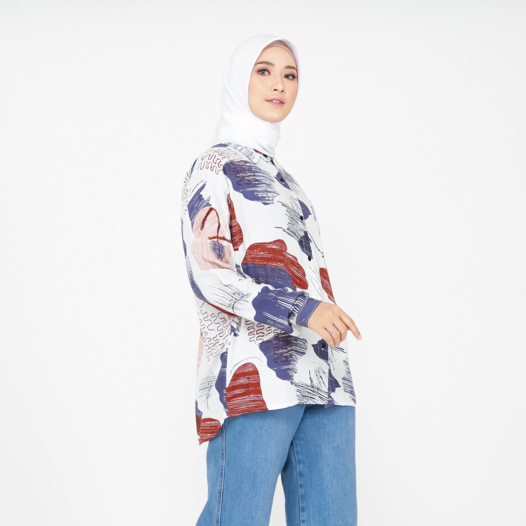 Kemeja Wanita Terbaru Busui LD 120 Bahan Rayon viscose-6