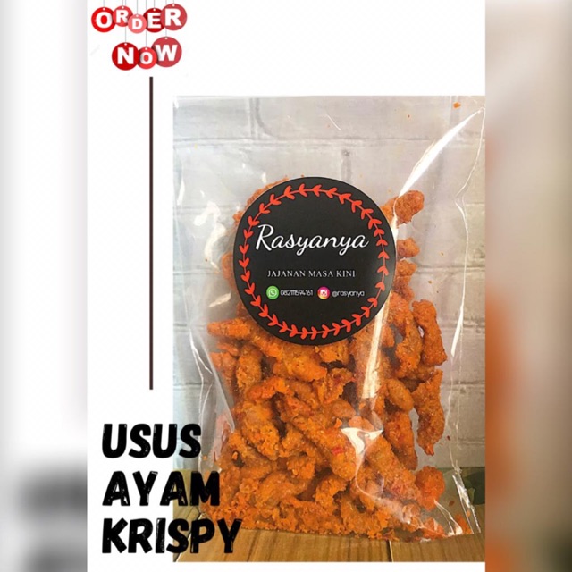 

Usus Ayam Krispy Kemasan Pouch