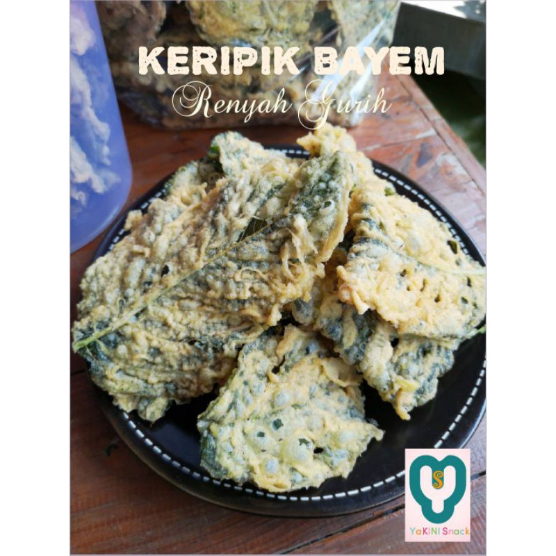 

Keripik/Kripik Bayem Original Bertoples 350gr