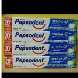 PEPSODENT 75gr+15gr