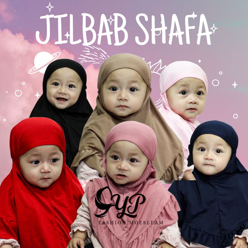 Jilbab Anak bayi Shafa 0-3th / HIJAB BABY