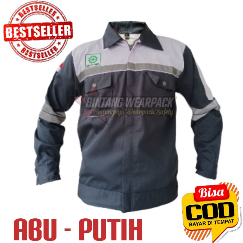 WEARPACK ATASAN/SERAGAM PROYEK/BAJU WEARPACK ATASAN/BAJU WEARPACK TAMBANG