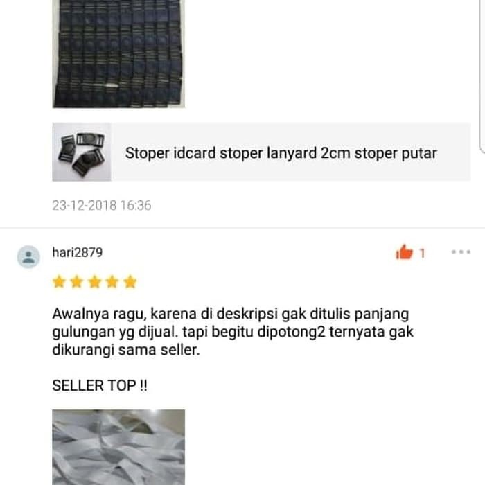 

Tali Pita Tissue Lanyard Printing Grade A 040