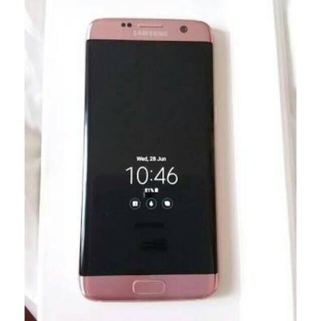 SAMSUNG S7 EDGE SEIN 100% ORIGINAL ROSEGOLD (Bekas)