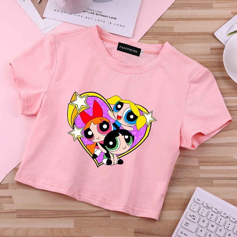 SALE !! VS CC - Tshirt Pwr Puff Girl