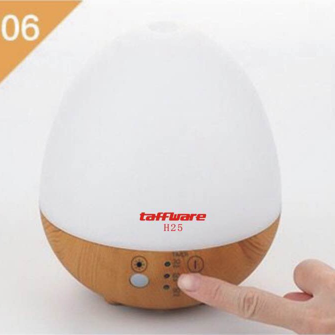 Aromatherapy Air Humidifier Oil Diffuser Egg Shape 235ml - H25