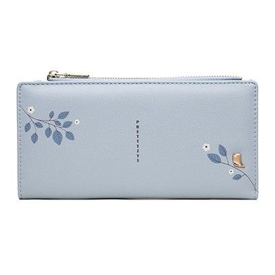 Dompet Panjang Lipat Resteting Wanita AS3016 Dompet Wanita Import Real Pict-7