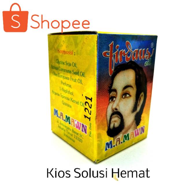Jual Firdaus Oil Garansi Asli Herbal Obat Minyak Penumbuh Rambut Jenggot Kumis Jambang Bulu Indonesia Shopee Indonesia