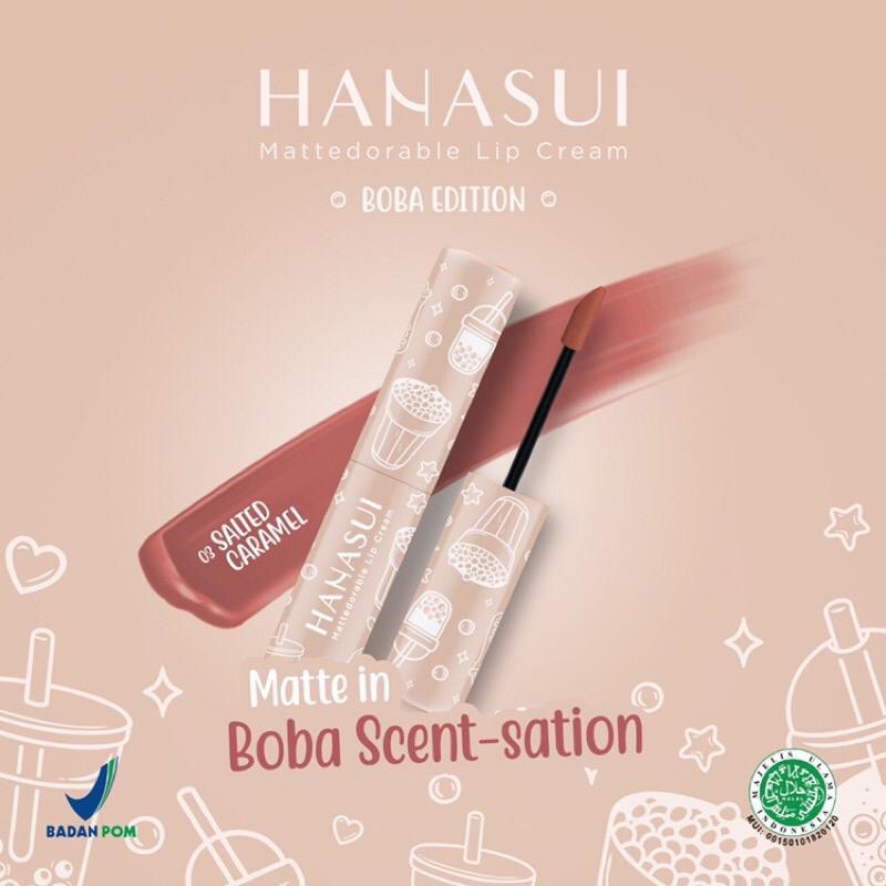 [READY] Hanasui Mattedorable Lip Cream BOba | Matte Dorable LipCream bibir &amp; blush on|lip and cheek