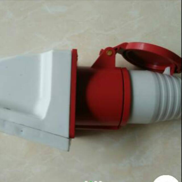 Plug Industri + Socket Surface 16A 4Pole FORT