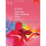 ABRSM Specimen Sight Reading Test Violin grade 1 - 5 buku biola