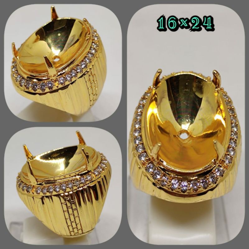 Cincin Emban Alpaka Super Mewah