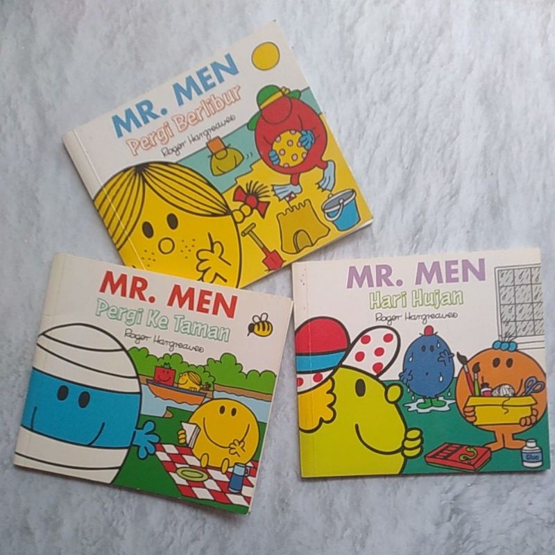 Buku Edukasi Anak Sanrio Company MR. Men