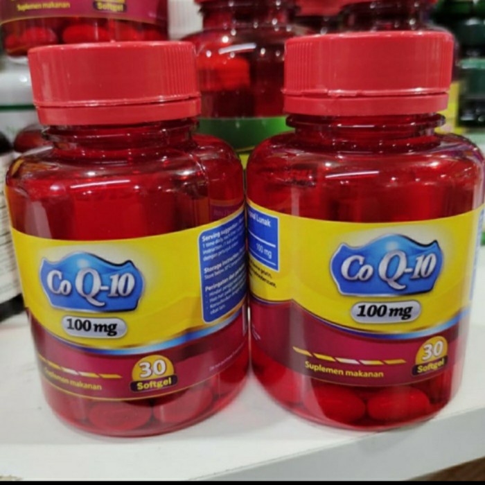 MURAH CO Q10 100 MG KESEHATAN JANTUNG ISI 30 SOFGEL