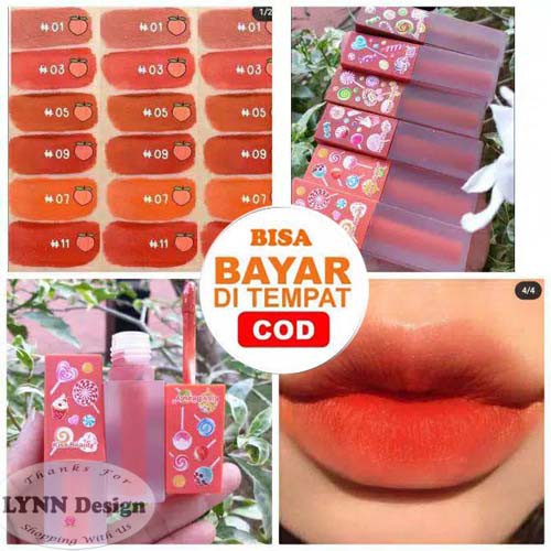 Kiss Beauty Sweet Lips Candy Lip Gloss Lip Cream