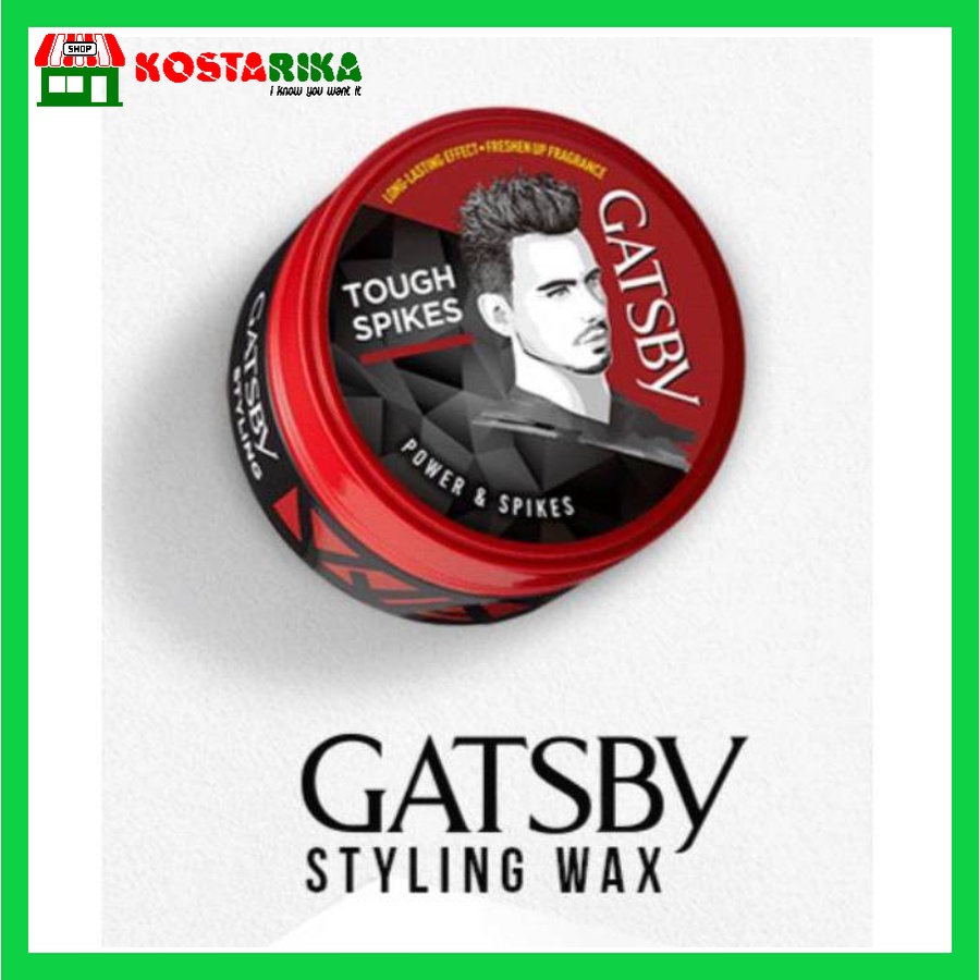 Pomade Gatsby Wax Tough Spike Side Blow Hyper Quiff